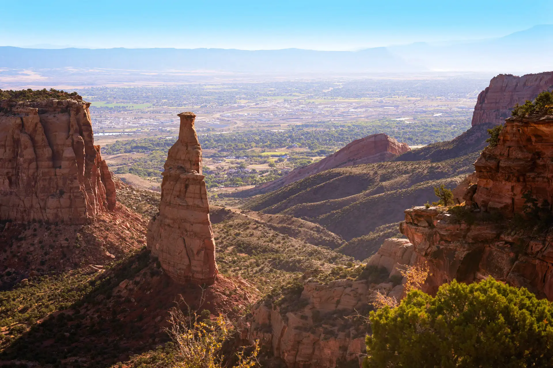 Colorado National Monument Hat background