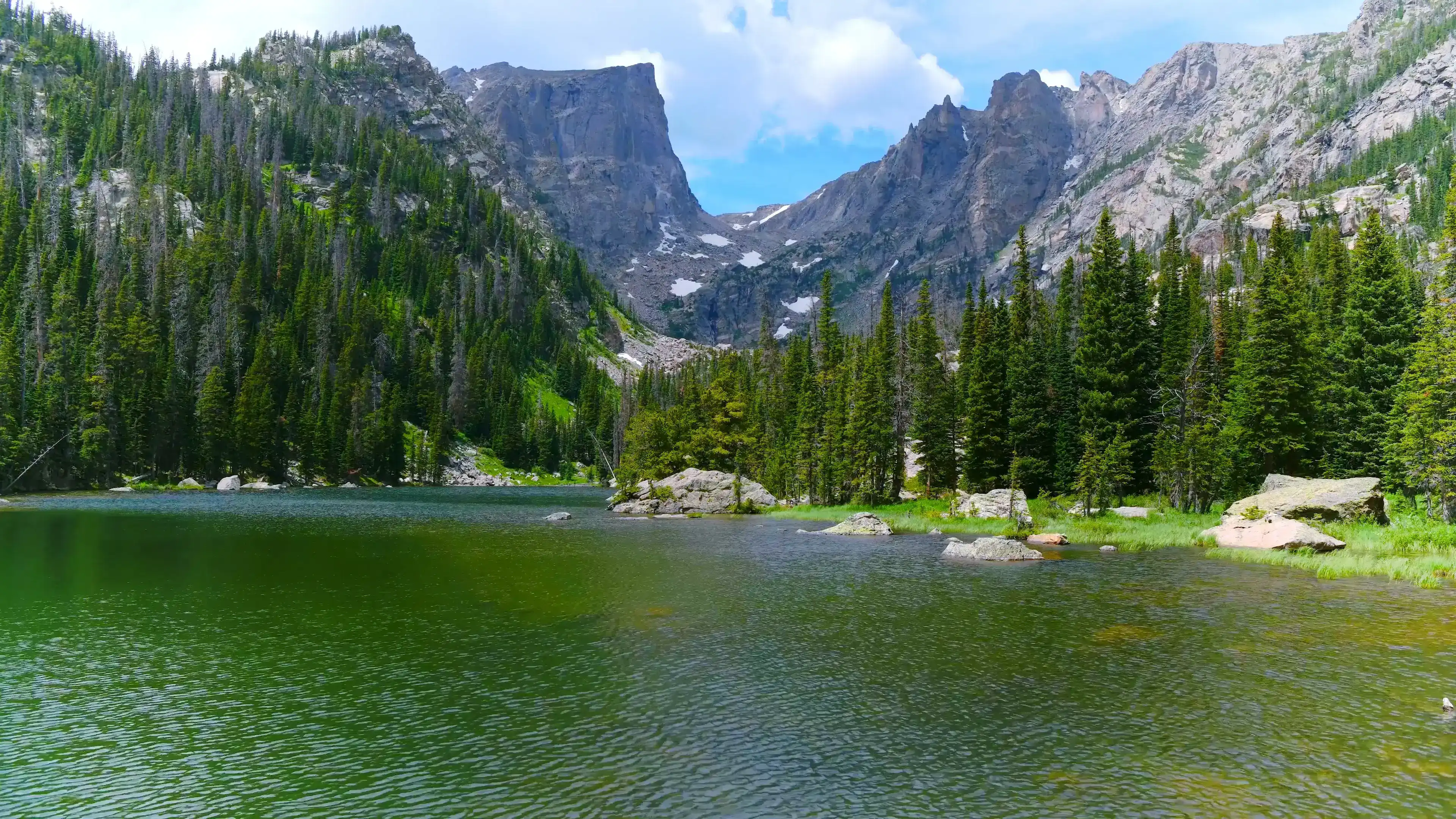Rocky Mountain: Dream Lake & Hallett Peak