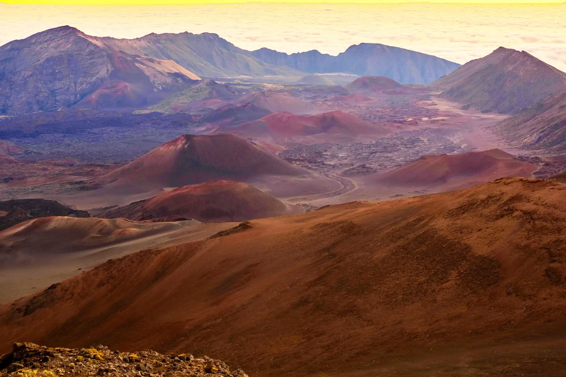Haleakalā National Park Hat background