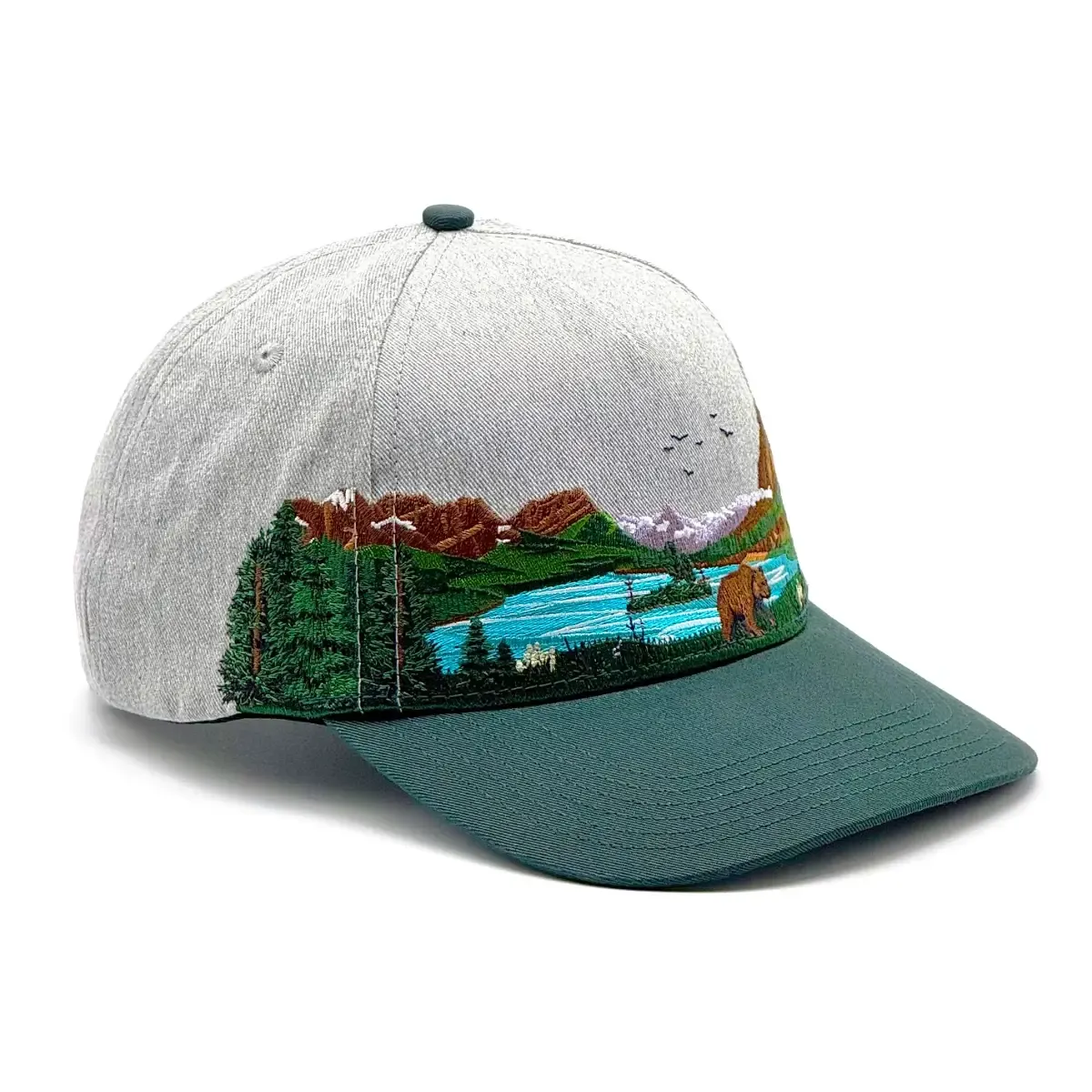 Glacier Park Almost NEW trucker hat/cap Glacier isn main image 2